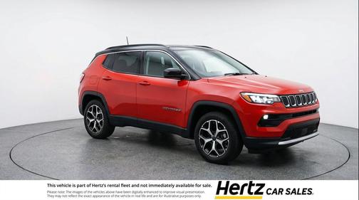 Red Hot Pearlcoat 2025 Jeep Compass Limited