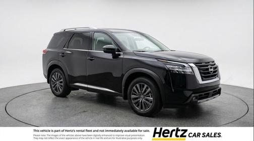 Super Black 2025 Nissan Pathfinder SV FWD
