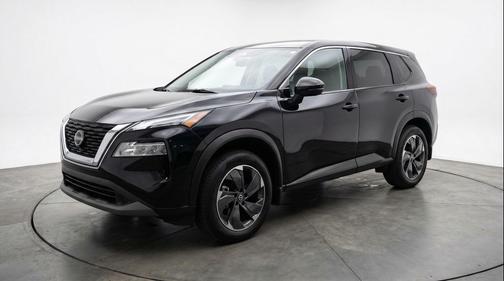 Super Black 2025 Nissan Rogue SV