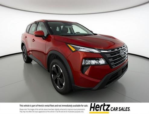 Scarlet Ember Tintcoat 2025 Nissan Rogue SV