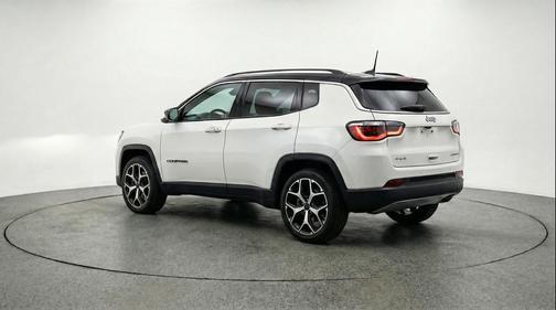 Bright White Clearcoat 2025 Jeep Compass Limited