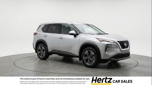 Brilliant Silver Metallic 2025 Nissan Rogue SV