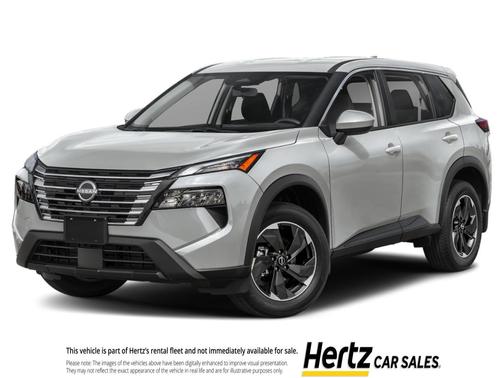 Brilliant Silver Metallic 2025 Nissan Rogue SV