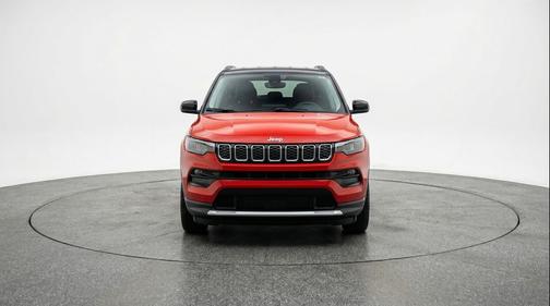 Red Hot Pearlcoat 2025 Jeep Compass Limited