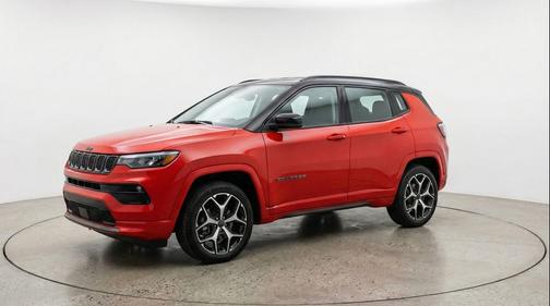 Red Hot Pearlcoat 2025 Jeep Compass Limited