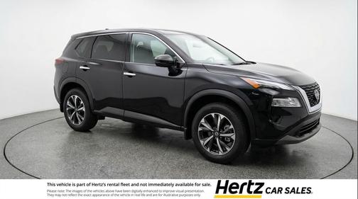 Super Black 2025 Nissan Rogue SV
