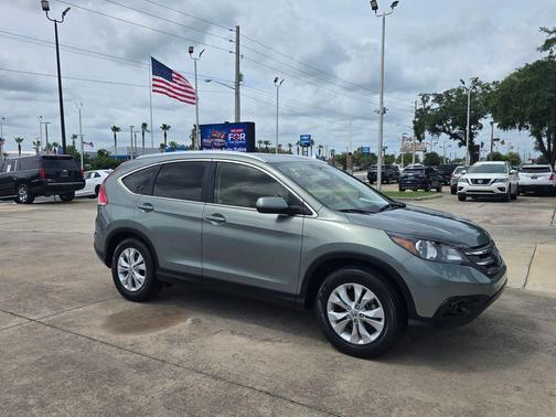 Alabaster Silver Metallic 2012 Honda CR-V EX-L