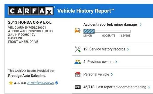 2013 Honda CR-V EX-L