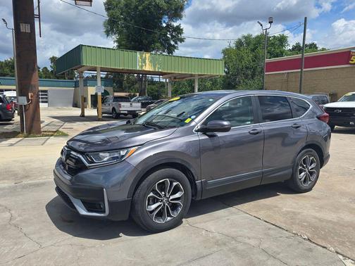 Gray 2021 Honda CR-V 2WD EX