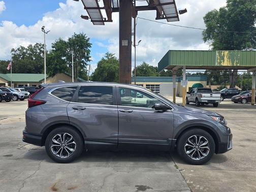 Gray 2021 Honda CR-V 2WD EX