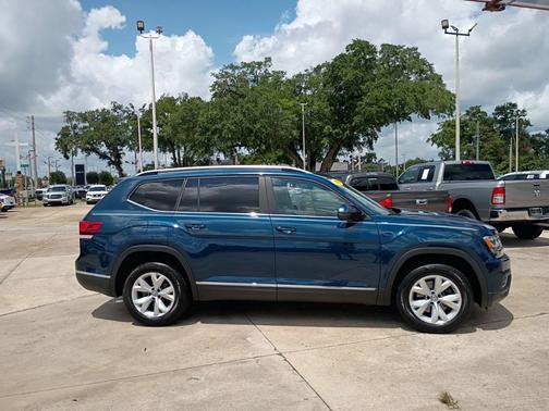 Tourmaline Blue Metallic 2018 Volkswagen Atlas 3.6L SEL