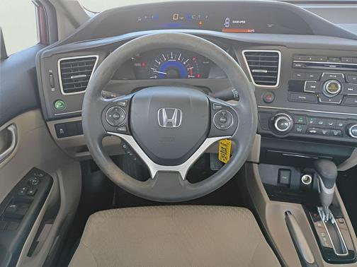 Burgundy 2014 Honda Civic LX