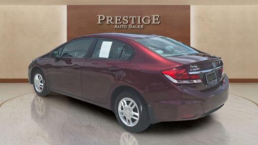 Burgundy 2014 Honda Civic LX