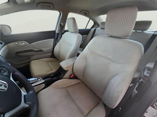 Burgundy 2014 Honda Civic LX