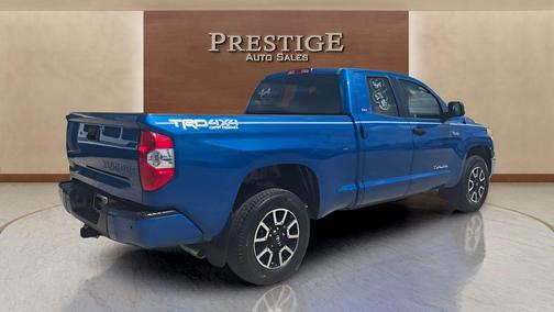 Blue 2016 Toyota Tundra TRD Pro