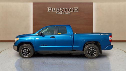 Blue 2016 Toyota Tundra TRD Pro