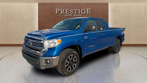 Blue 2016 Toyota Tundra TRD Pro