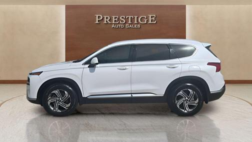 Quartz White 2021 Hyundai SANTA FE SEL 2.4