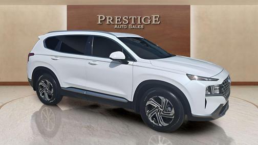 Quartz White 2021 Hyundai SANTA FE SEL 2.4