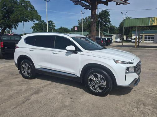 Quartz White 2021 Hyundai SANTA FE SEL 2.4