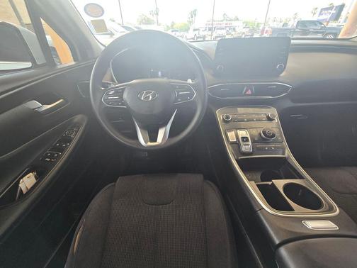 Quartz White 2021 Hyundai SANTA FE SEL 2.4