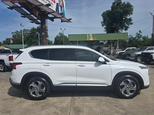 Quartz White 2021 Hyundai SANTA FE SEL 2.4