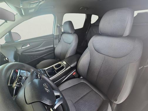 Quartz White 2021 Hyundai SANTA FE SEL 2.4