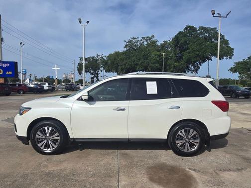 Pearl White Tricoat 2019 Nissan Pathfinder SL