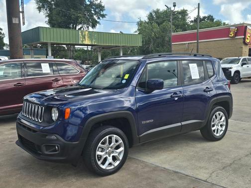 Jetset Blue 2017 Jeep Renegade Latitude