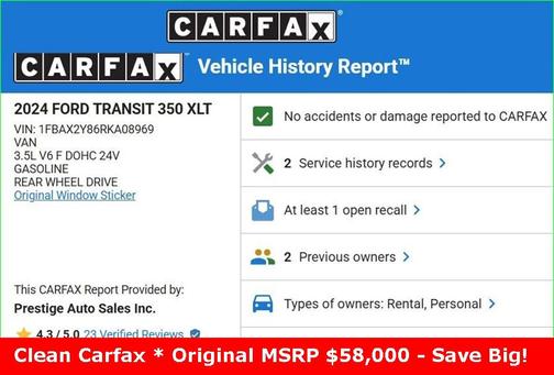 2024 Ford Transit-350 XLT