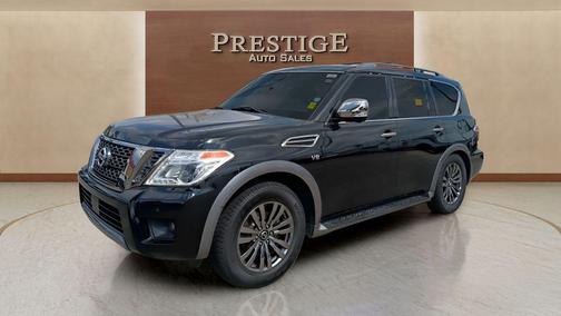 Super Black 2018 Nissan Armada Platinum