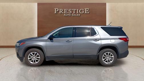 Satin Steel Metallic 2019 Chevrolet Traverse LS