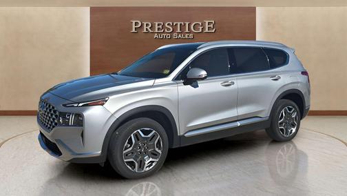 Shimmering Silver 2023 Hyundai Santa Fe Plug-In Hybrid Limited