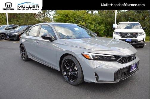 Urban Gray Pearl 2026 Honda Civic Sport