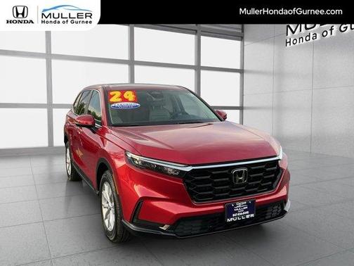 Radiant Red Metallic 2024 Honda CR-V EX