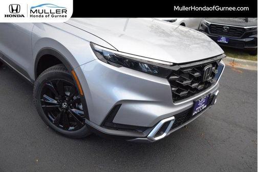 Solar Silver Metallic 2026 Honda CR-V Hybrid Sport Touring
