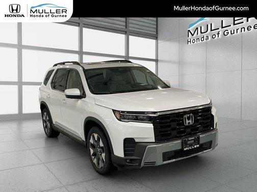 White Diamond Pearl 2026 Honda Pilot Elite