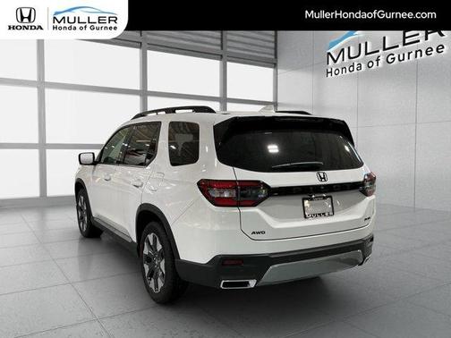 White Diamond Pearl 2026 Honda Pilot Elite