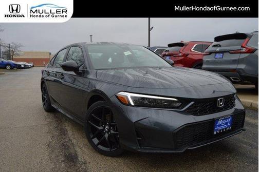 Meteorite Gray Metallic 2026 Honda Civic Hybrid Sport Sedan
