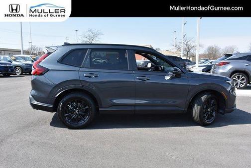Meteorite Gray Metallic 2026 Honda CR-V Hybrid Sport-L