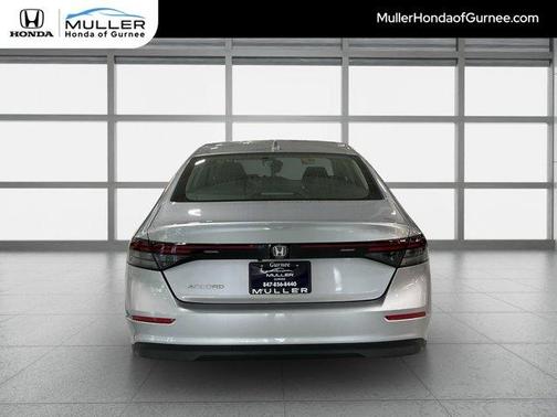 Solar Silver Metallic 2025 Honda Accord LX