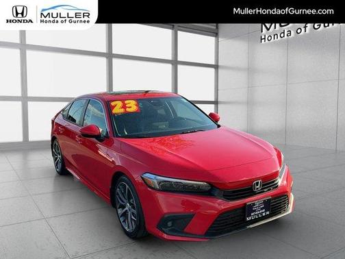 Rallye Red 2023 Honda Civic Touring