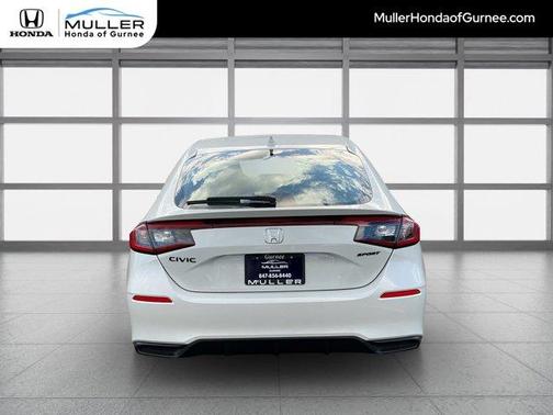 Platinum White Pearl 2026 Honda Civic Sport