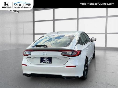 Platinum White Pearl 2026 Honda Civic Sport