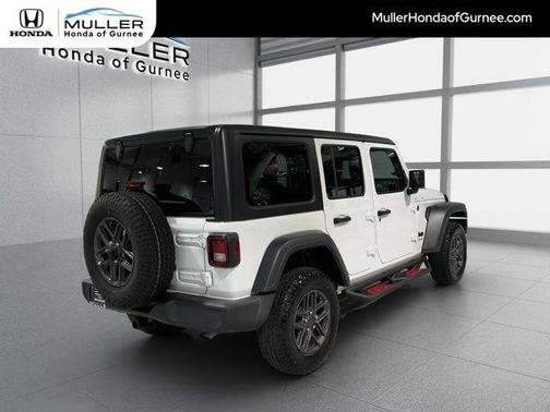 Bright White Clearcoat 2024 Jeep Wrangler Sport
