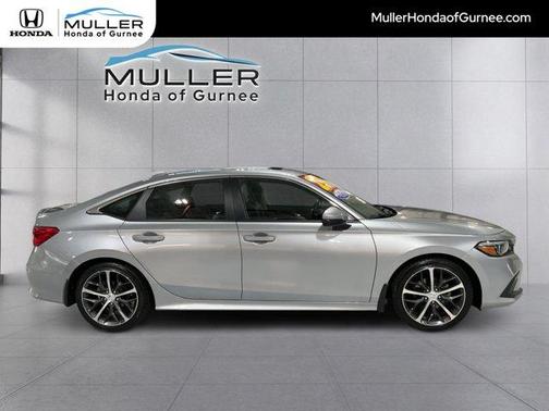 Lunar Silver Metallic 2024 Honda Civic Touring