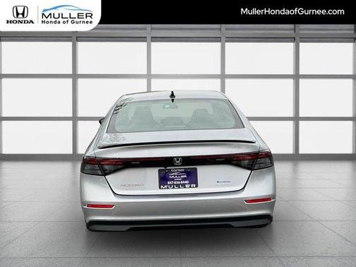 Solar Silver Metallic 2025 Honda Accord Hybrid Sport