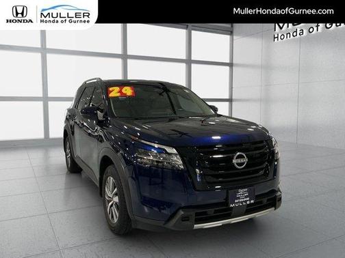 Deep Ocean Blue 2024 Nissan Pathfinder SL