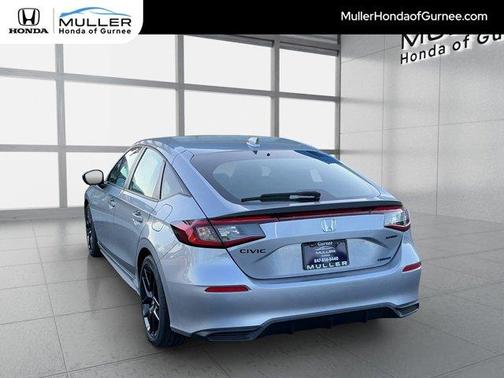 Solar Silver Metallic 2026 Honda Civic Hybrid Sport