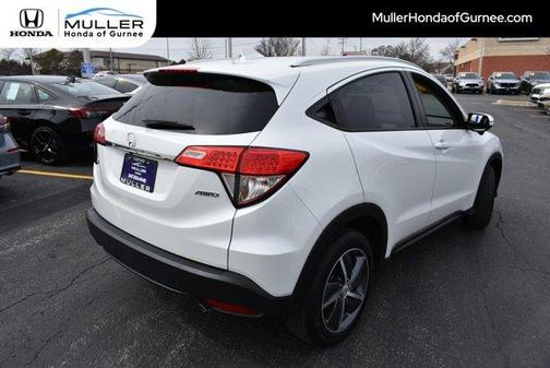 Platinum White Pearl 2022 Honda HR-V EX